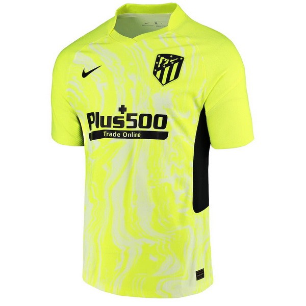 Tailandia Camiseta Atletico Madrid 3ª 2020/21 Verde Fluorescente